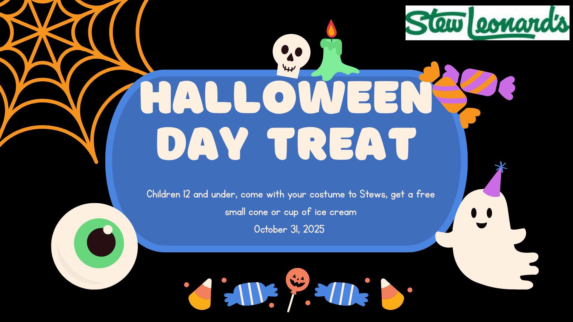 Dress in your Costume, get an ice cream