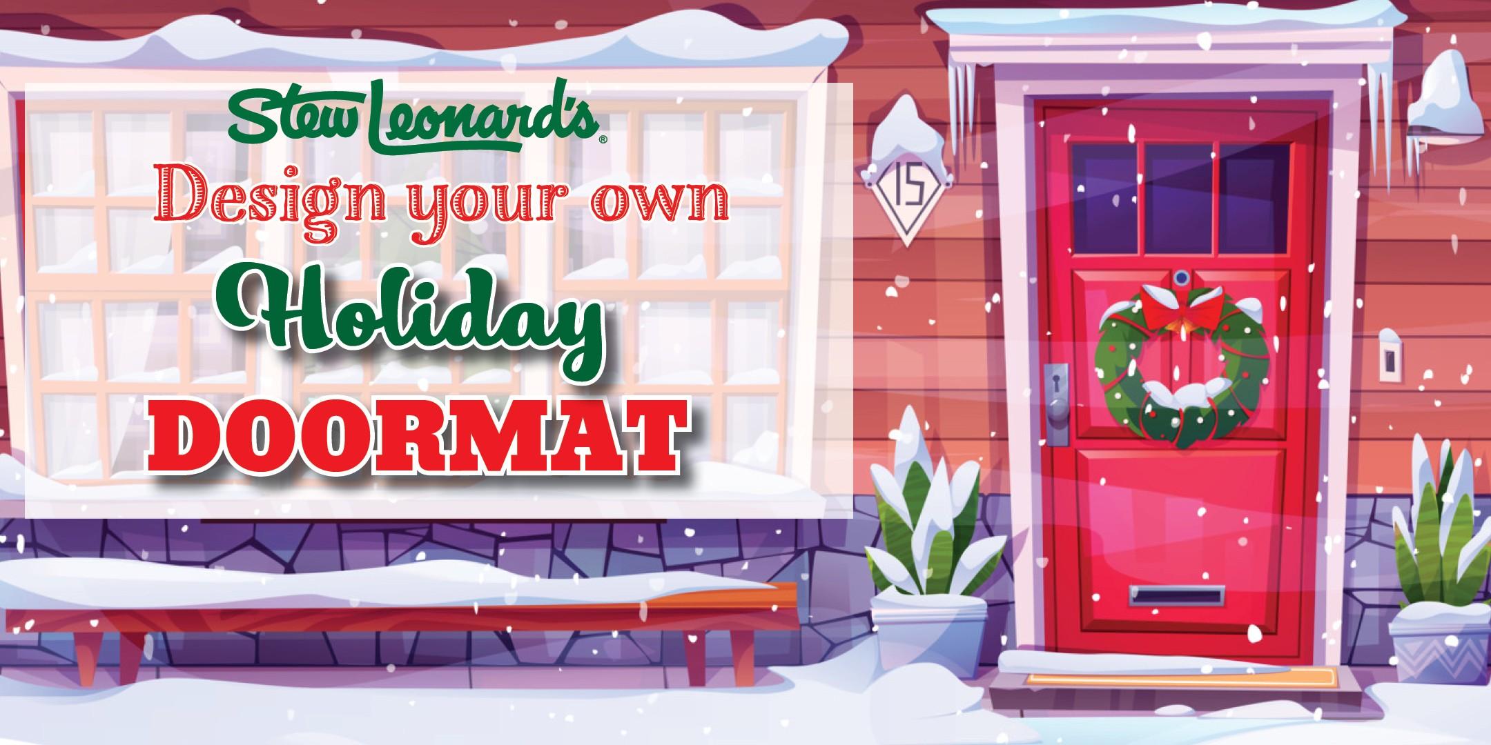 Design Your Own Holiday Doormat