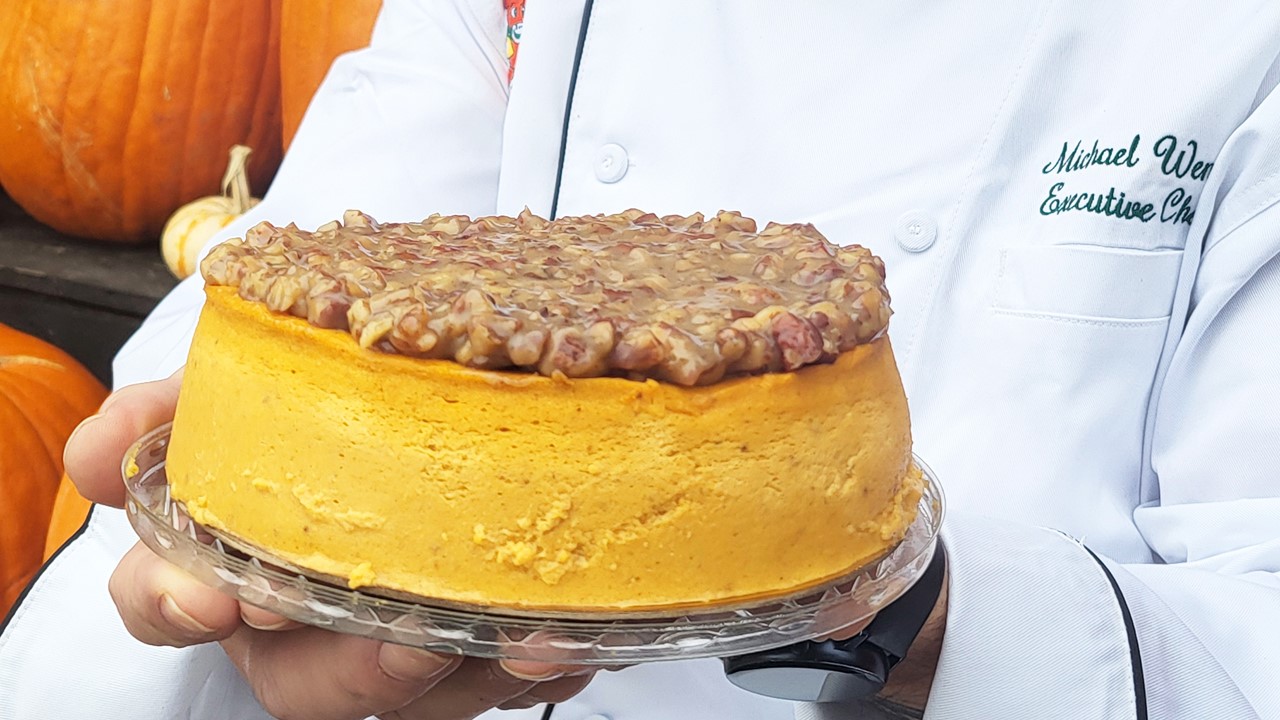 Stew’s Favorite Pumpkin Cheesecake