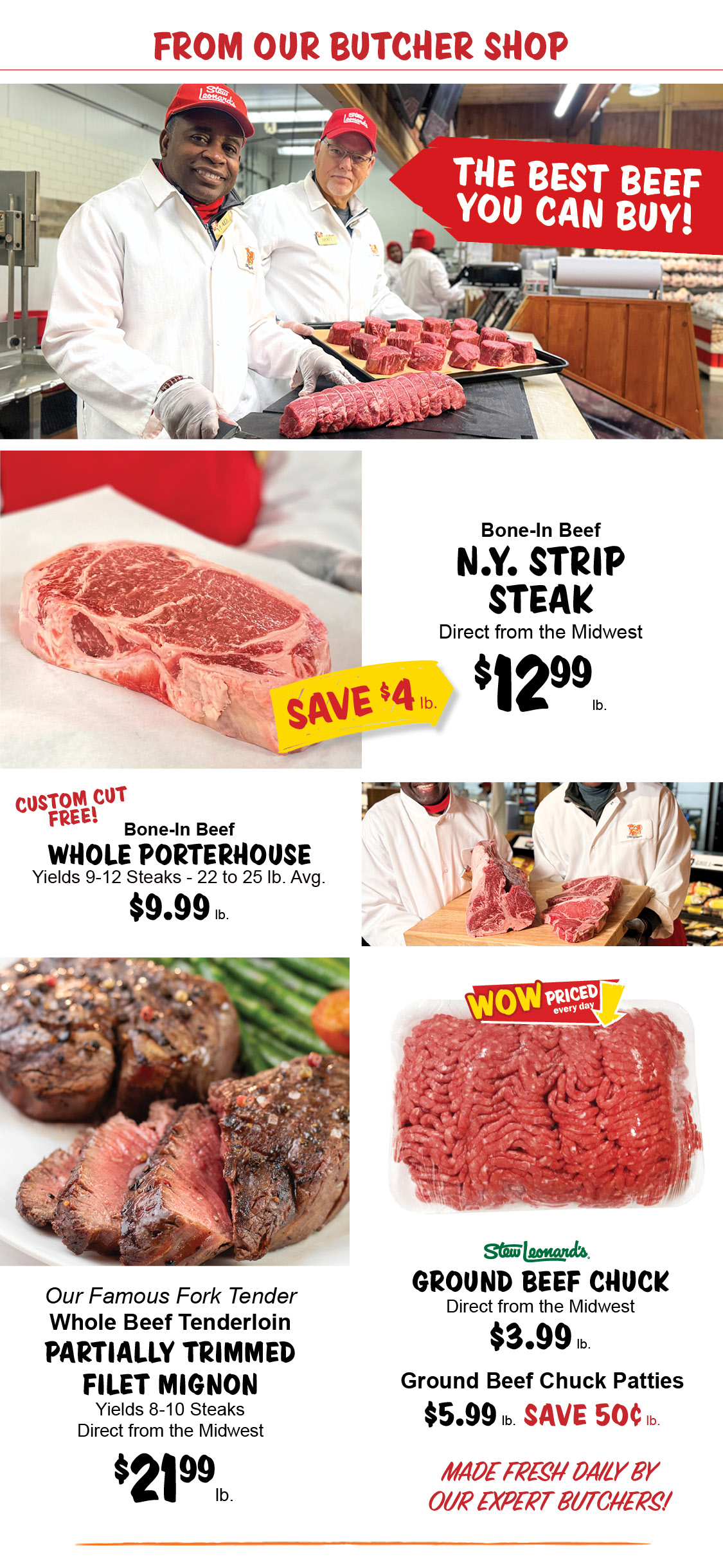 Stew Leonard's Weekly Specials - 11052025