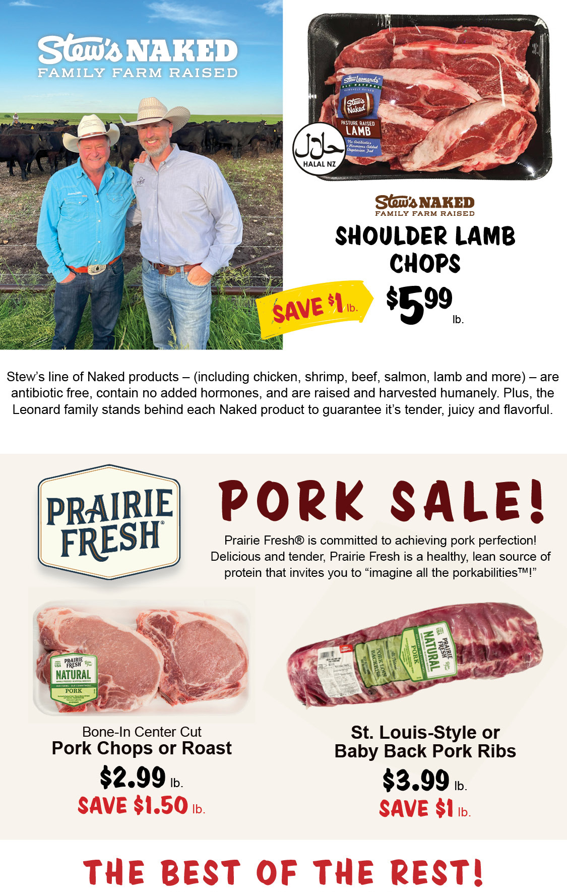 Stew Leonard's Weekly Specials - 11052025