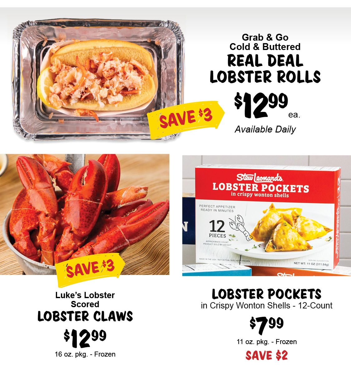 Stew Leonard's Weekly Specials - 11052025