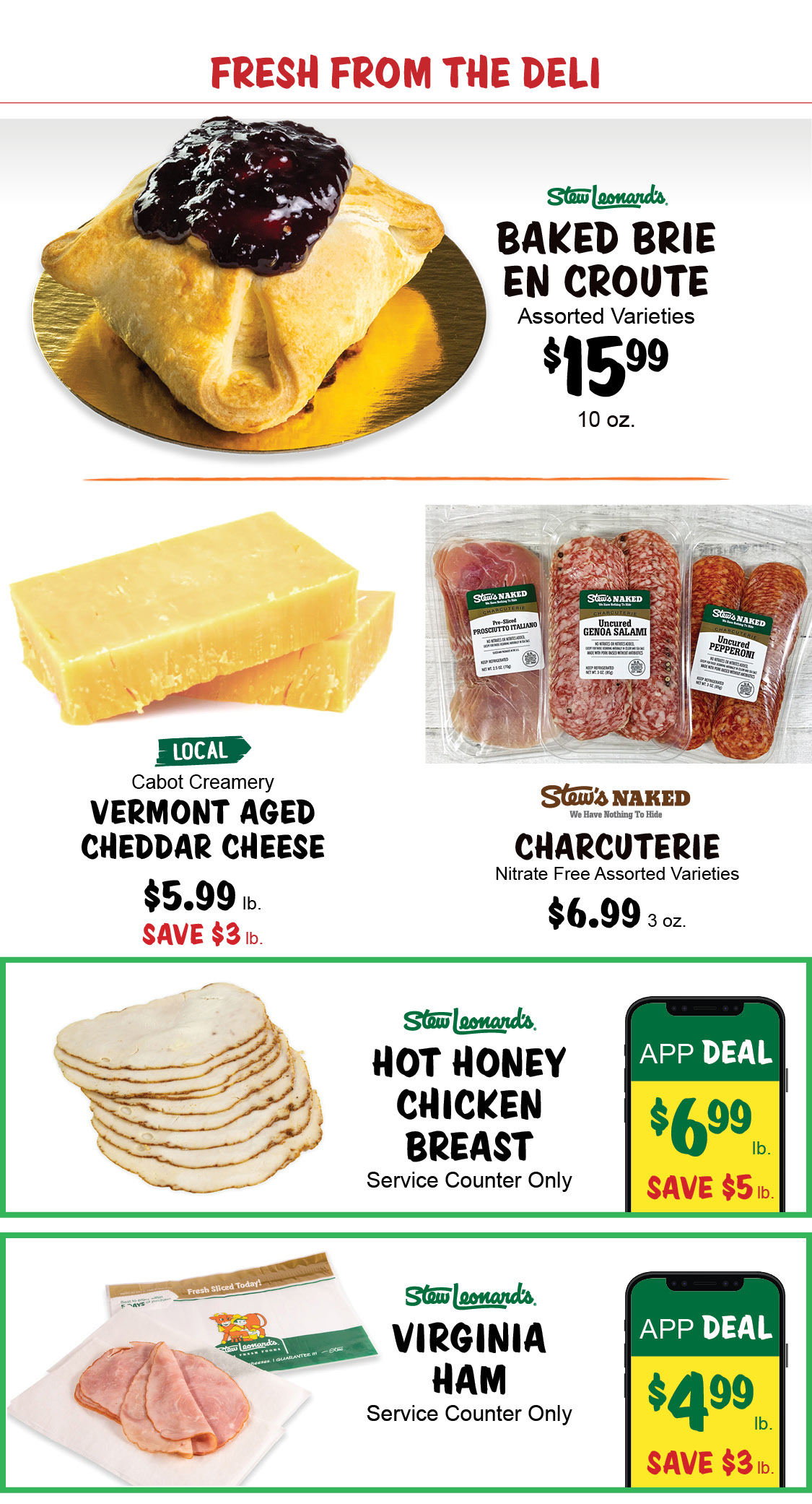 Stew Leonard's Weekly Specials - November 12