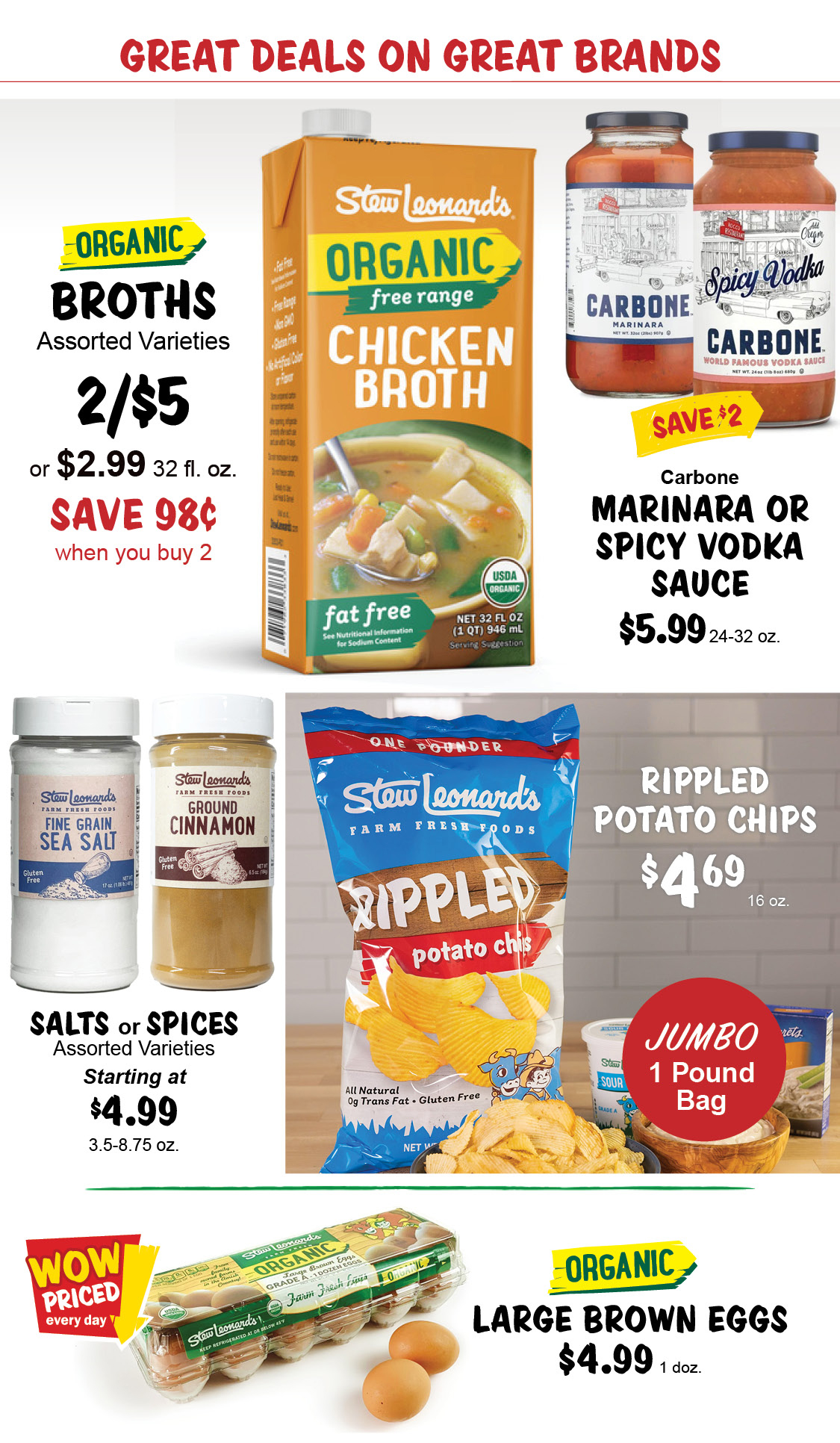Stew Leonard's Weekly Specials - November 12
