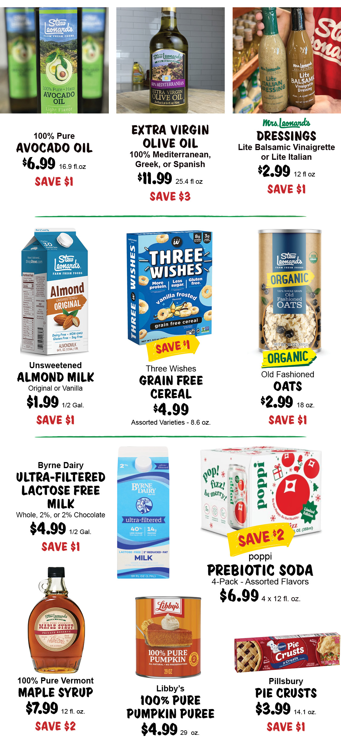 Stew Leonard's Weekly Specials - November 12