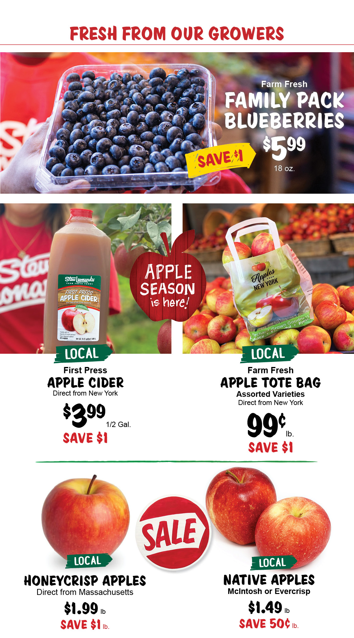 Stew Leonard's Weekly Specials - November 12