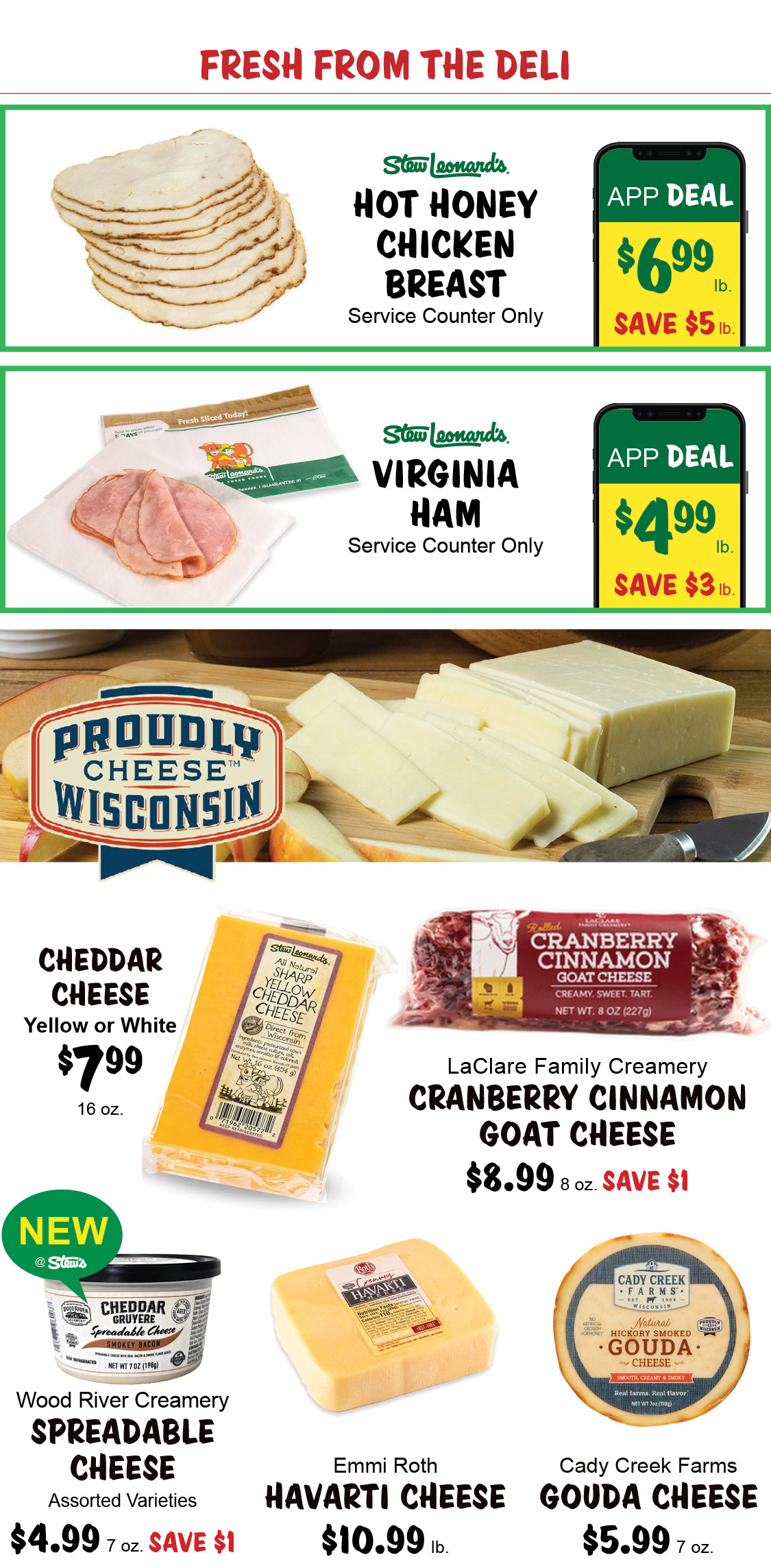 111925_DELI Stew Leonard's Weekly Specials - November 19