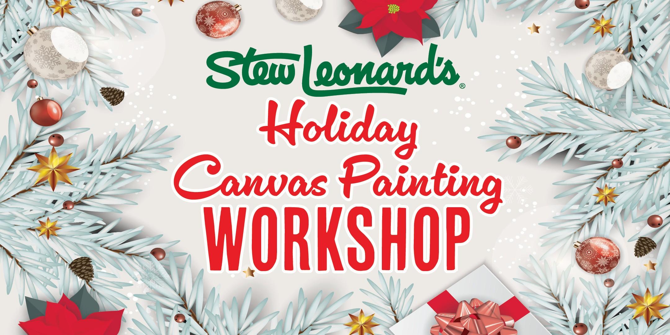 Holiday Canvas Painting Workshop
