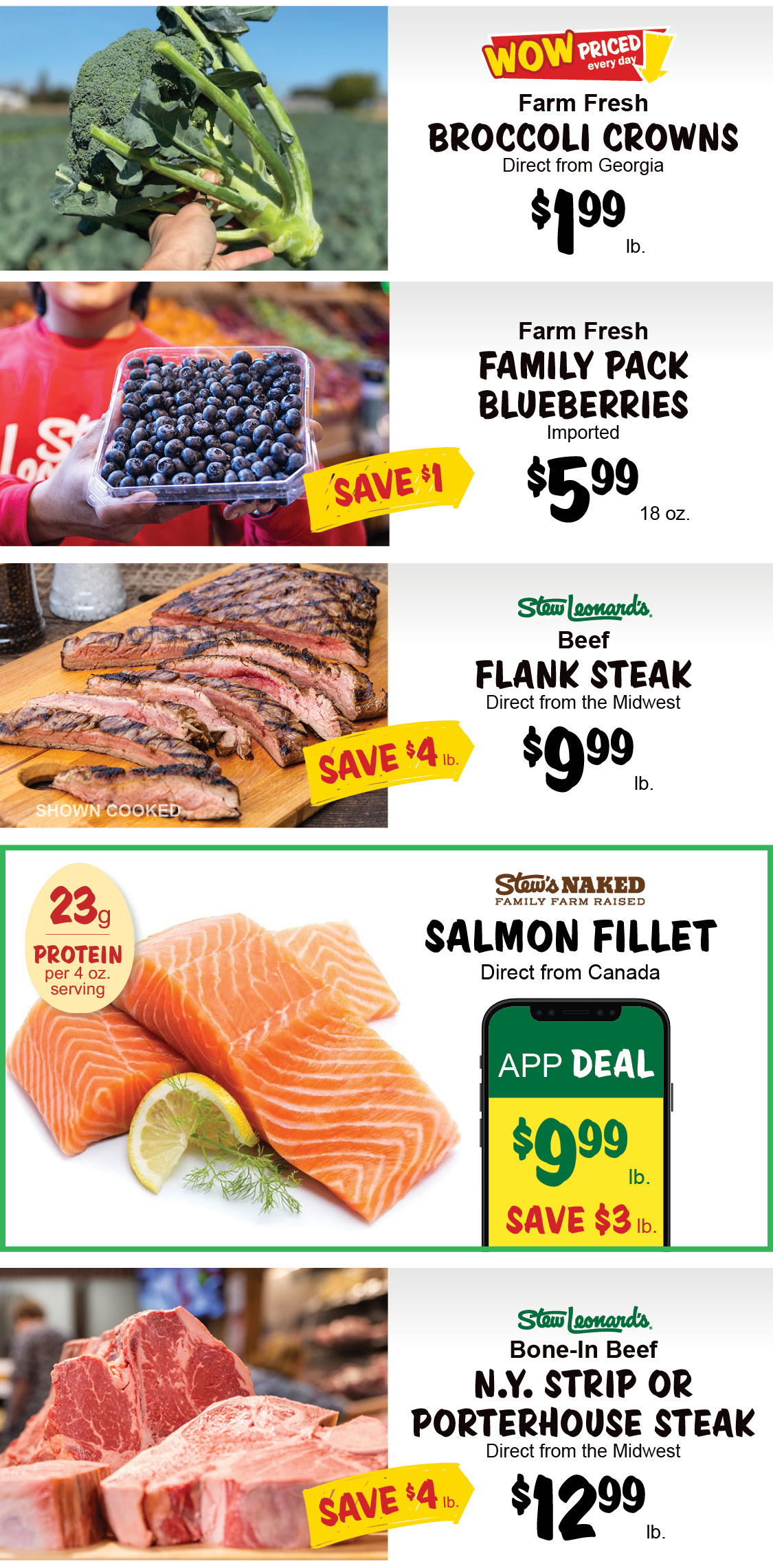 Stew Leonard's Weekly Specials - December 3