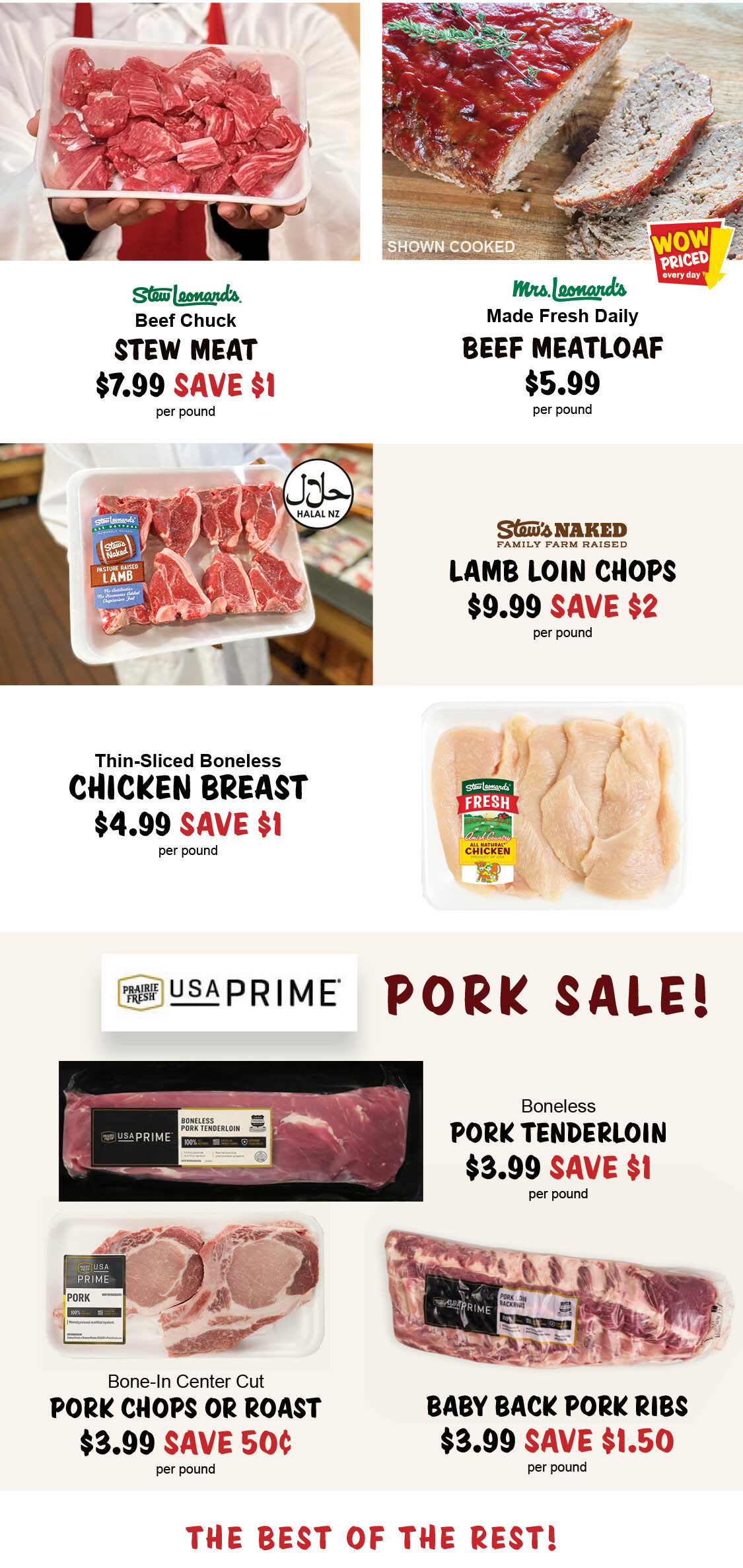 Stew Leonard's Weekly Specials - December 3