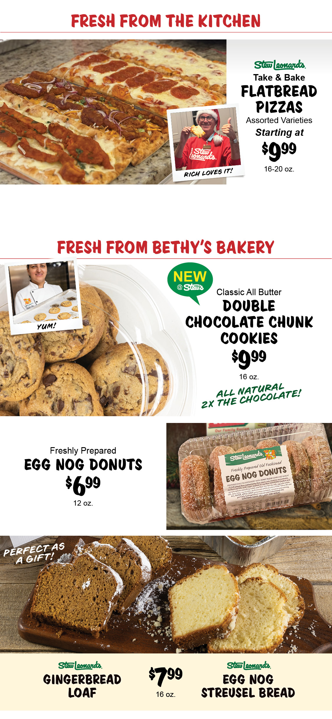 Stew Leonard's Weekly Specials - 12/12 - 12/23