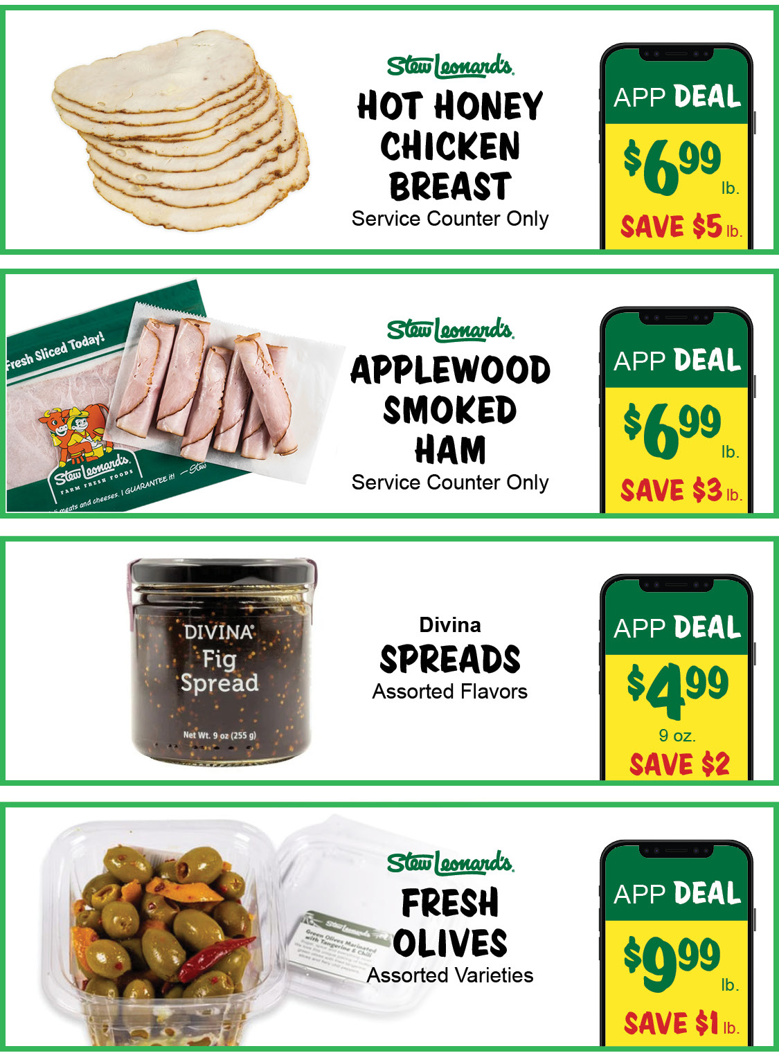 Stew Leonard's Weekly Specials - 12/12 - 12/23
