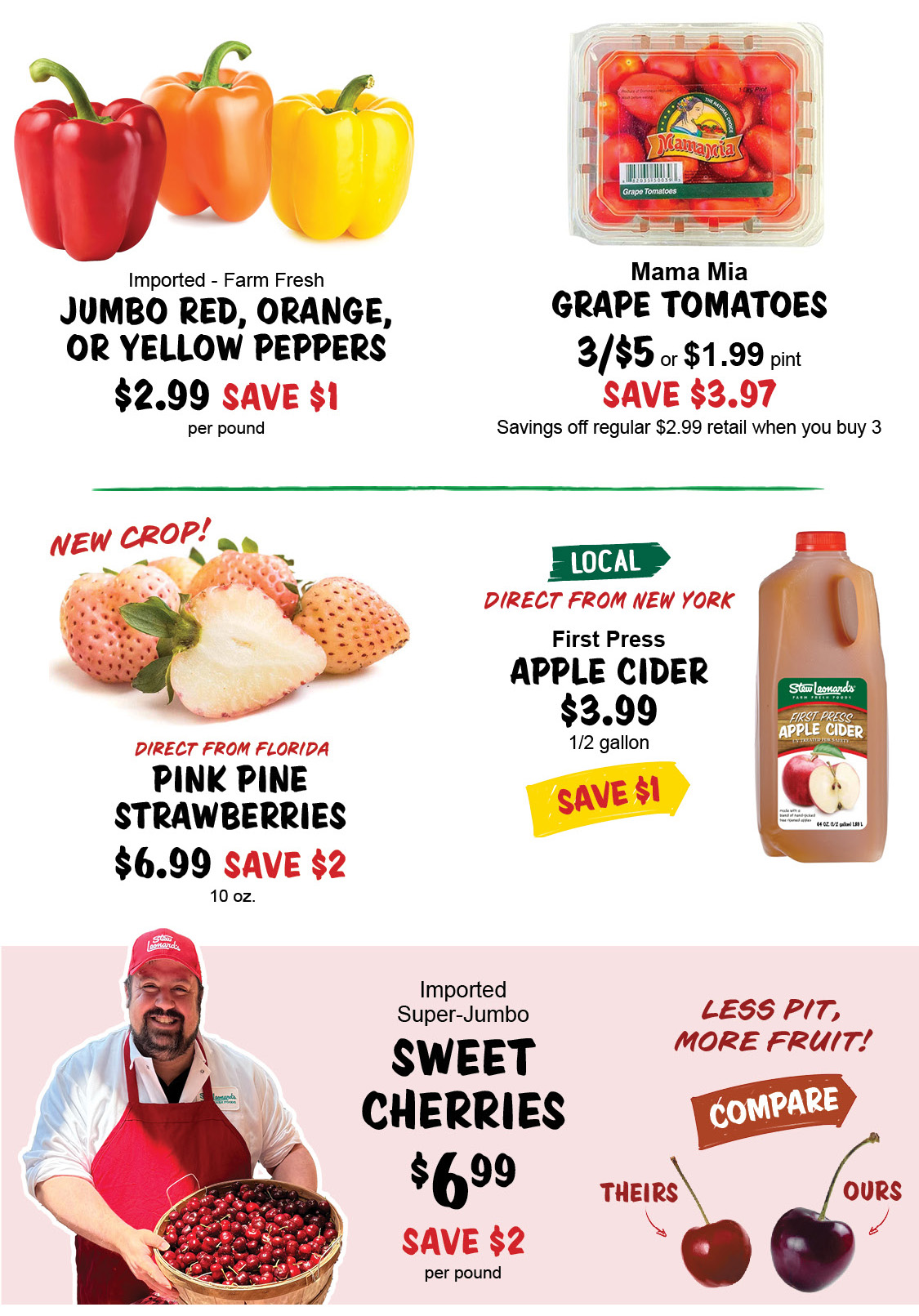 Stew Leonard's Weekly Specials - 1-07-2026