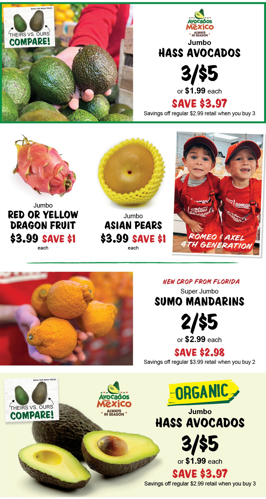 012126_2PRODUCE3 Stew Leonard's Weekly Specials - 1/21