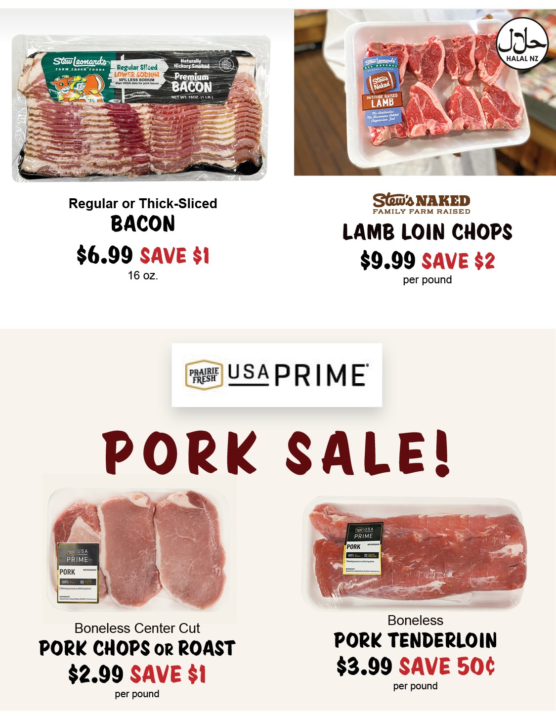 012826_4MEAT3 Stew Leonard's Weekly Specials - 1/28