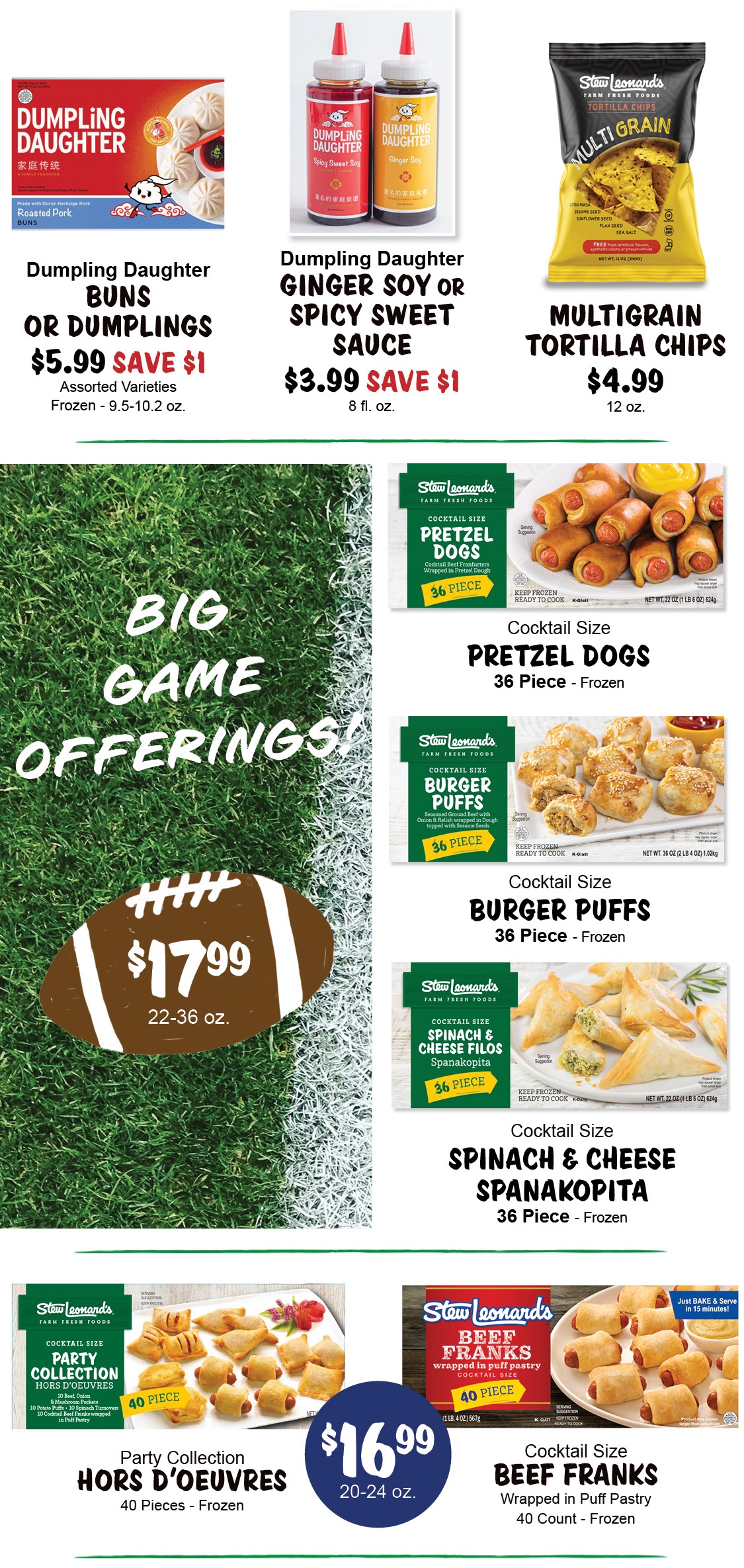 012826_5GROCERY2 Stew Leonard's Weekly Specials - 1/28