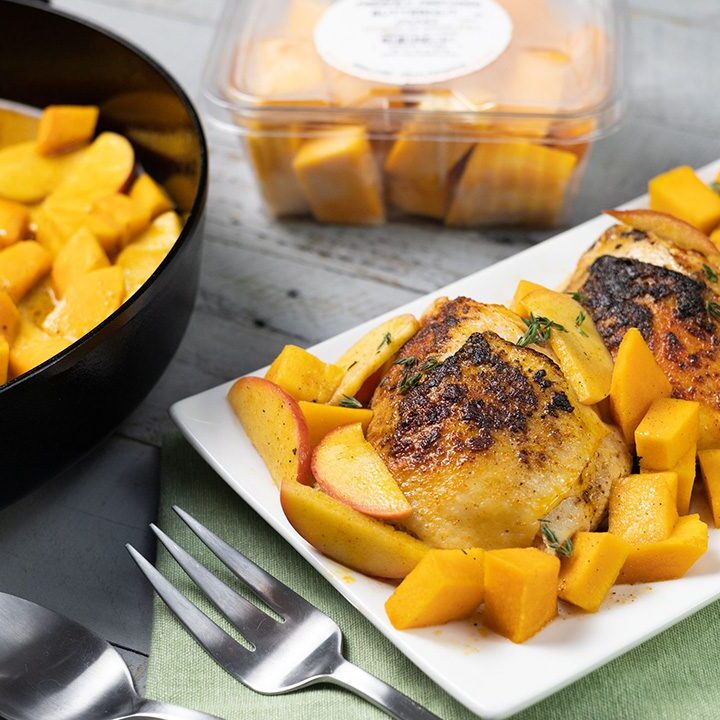 appleciderchickenwithbutternutsquash