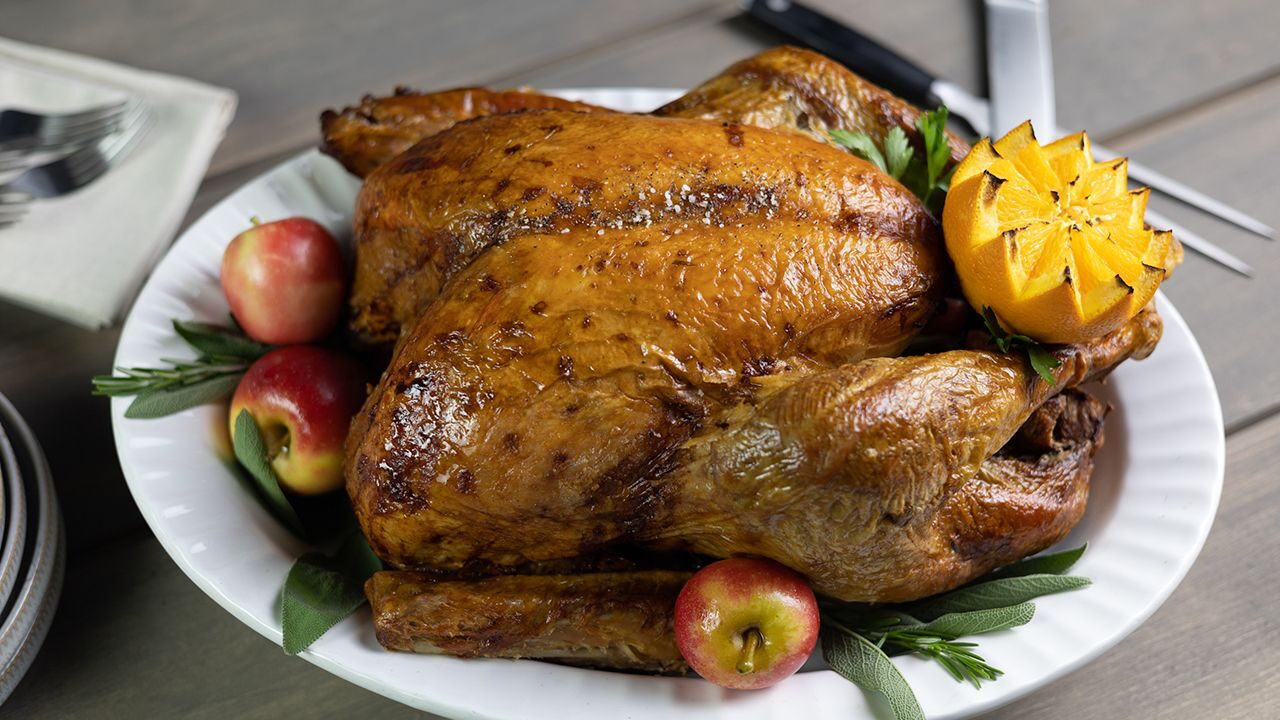 roastturkeywithgravy Roast Turkey Recipe